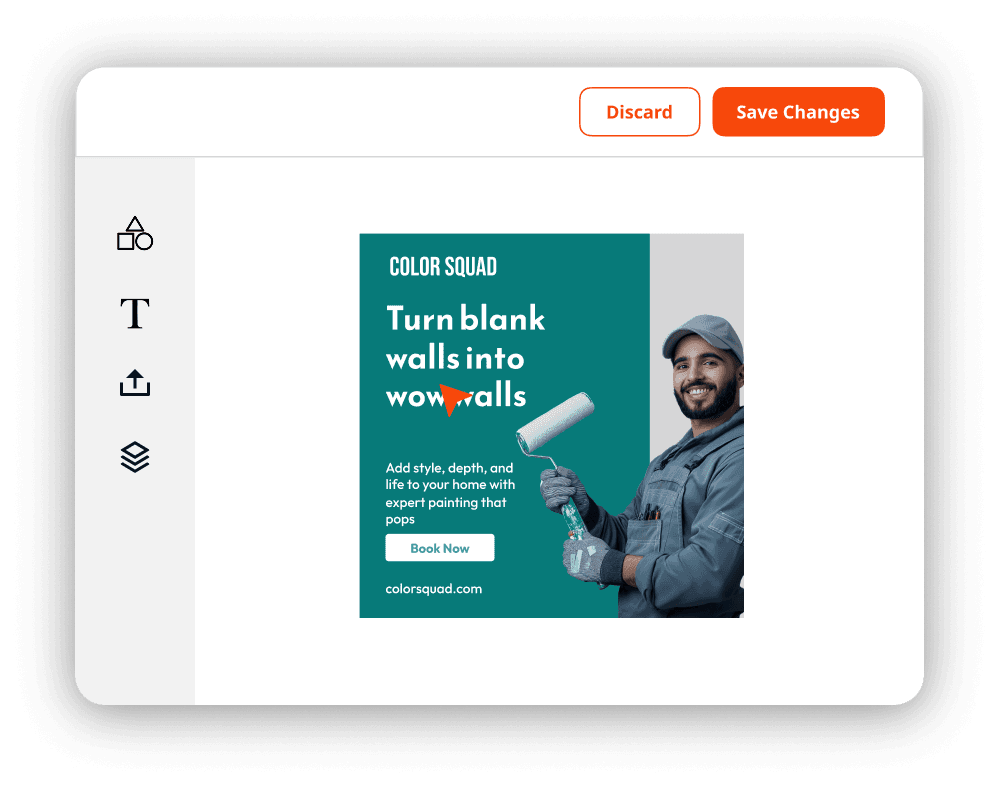 AI ad maker builds ads, you make them yours